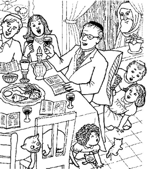 Free Printable Passover Coloring Pages at viisimoneblog Blog
