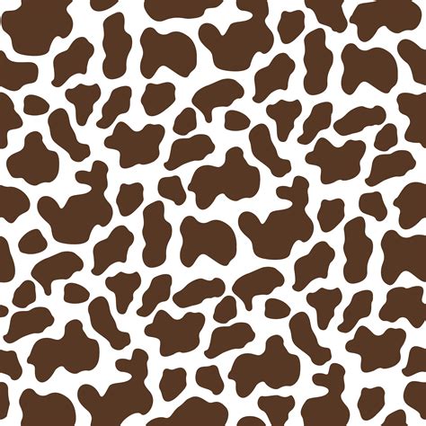 Brown Cow Print Background Dark Brown Cow Print Medium Wallpaper