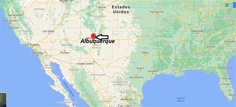 ¿Dónde está Albuquerque - ¿Dónde está la ciudad?