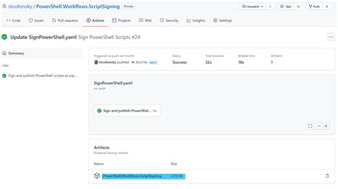 PowerShell Dashboard GitHub 的图像结果