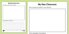 Plan of My New Classroom Transition Worksheet / Worksheet - English ...