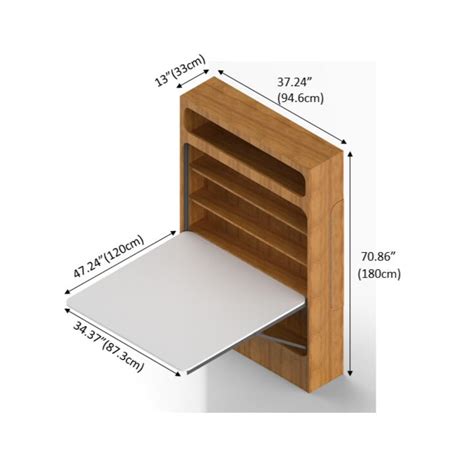 Bristo Dining Table with Chair Storage (4x3) – InvisibleBed.com