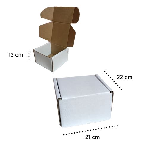 EC 21 x 22 x 13 BLANCO – la fabrica de cajas mx