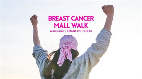 Breast Cancer Mall Walk, 5330 West Saginaw Highway, Lansing, MI, United ...