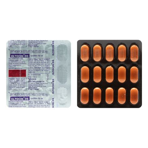 Eltocin-DS 500 mg Tablet | Uses, Side Effects, Price | Apollo Pharmacy