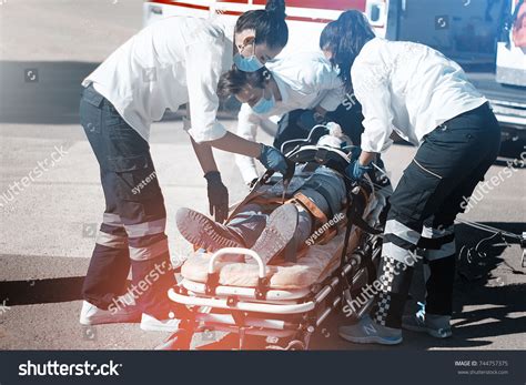 Critical Care Paramedic Stock Photo 744757375 | Shutterstock