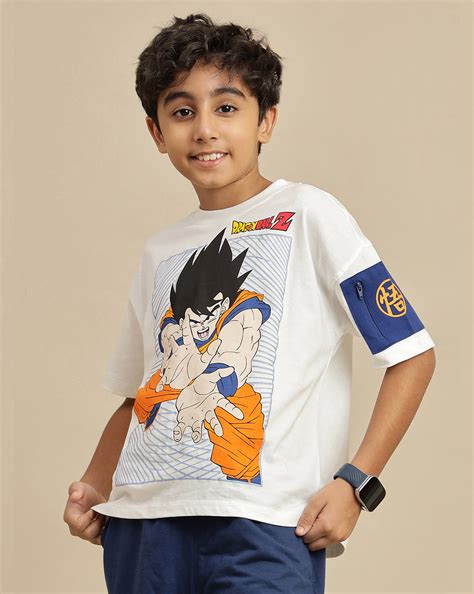 Dragon Ball Z Printed Oversized Tshirt For Boys – Kidsville
