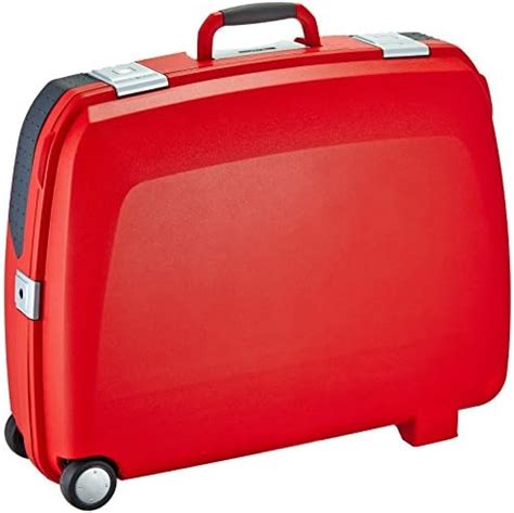 VIP Elanza DLX Polycarbonate 69 cms Red Hardsided Suitcase : Amazon.in ...
