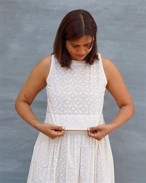 Buy Safed Collection : Sarees, blouse, dresses and more