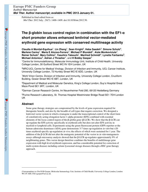 Image result for Locus Control Region Gene Expression