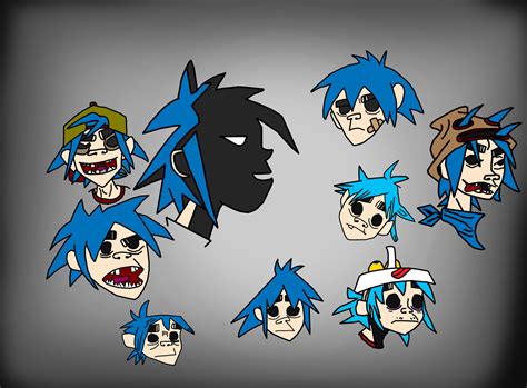 ArtStation - Gorillaz 2D