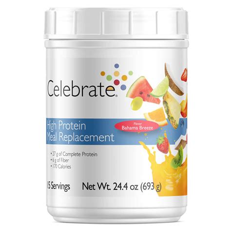 Bariatric Meal Replacement / Protein Shakes - Celebrate