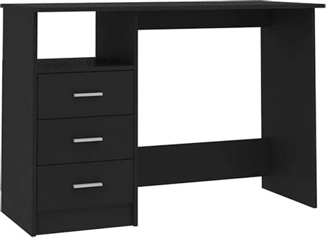 Furnilife Desk with Drawers Indoor Bedroom Writing Corner Table ...