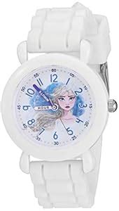 Buy Disney Girls' Frozen 2 Analog Quartz Watch with Silicone Strap ...