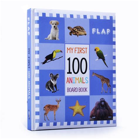 Harpercollins - Flap - My First 100 Board Book - 100 Animals (English ...