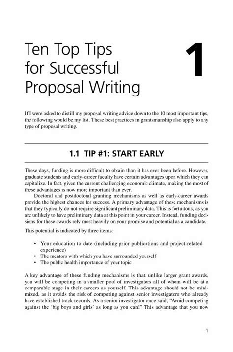 Proposal Writing Tips 的图像结果