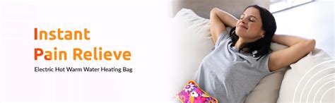 Wuze Electric Hot Warm Water Heating Bag for Instant Pain Relief in ...