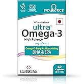 Ultra Omega 3 Fish Oil - High Potency 300mg DHA & 60mg EPA | 10 Softgel ...