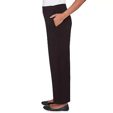 Petite Alfred Dunner Seville Wide Leg Ankle Pants