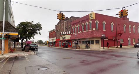 Michigan's Past on Twitter: "The Maltz Theater in Alpena pictured in a circa 1948 postcard found ...
