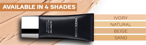 Buy Faces Canada Ultime Pro Matte Mousse Foundation Ivory 01 30g (Peach ...