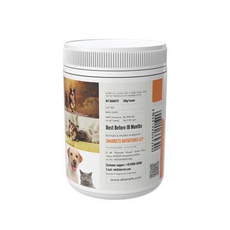 Sodium Ascorbate Vitamin C Powder for Dogs, Cats & Livestock