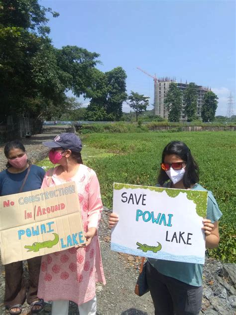 In Pics: 'Save Powai Lake' - nature lovers protest against construction ...