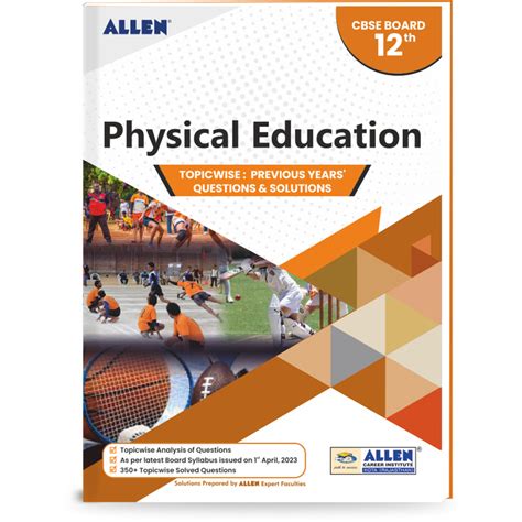 CBSE Physical Education Topicwise Solved papers from Previous Years fo ...