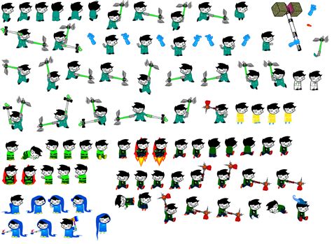 Homestuck Human Sprites - HOMESTUCK.NET