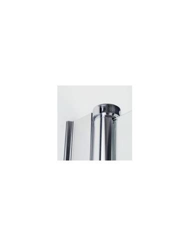 Shower hinged door Zaffiro 100 cm satin glass 5 mm