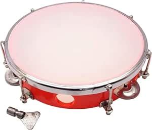 IMAGINEA 10 Inch Dafli Drum | Traditional Handheld Tambourine with ...