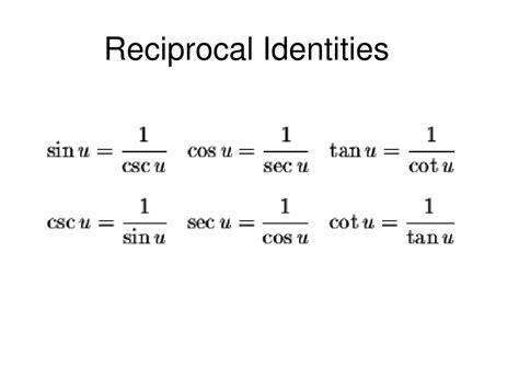Image result for Cofunction Identities Chart