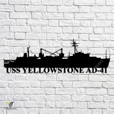 Uss Charles J. Kimmel De-584 Navy Ship Metal Art, Navy Ships Silhouette Metal Gift For Navy ...