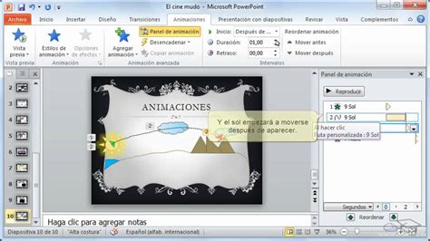 Animación de PowerPoint Tutorial 的图像结果