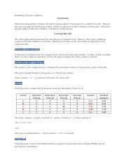 Image result for Probability of Project Completion Formula