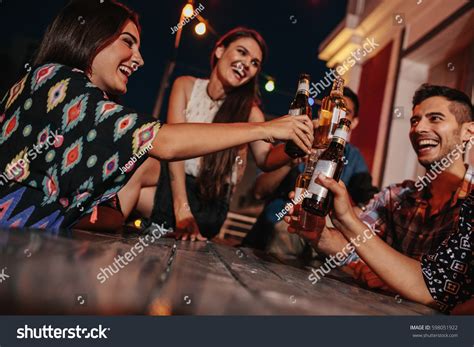 Group Of People Hanging Out