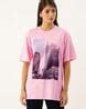 Buy Pink Tshirts for Women by DILLINGER Online | Ajio.com