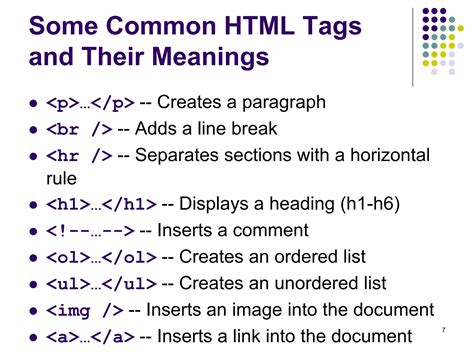 Image result for HTML Basic Knowledge
