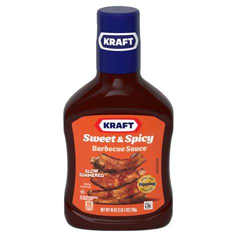 Sweet & Spicy Slow-Simmered Barbecue Sauce | Kraft Sauces | Products ...