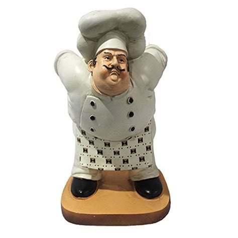 Essential Decor & Beyond EN111549 Polyresin Chef Figurine : Amazon.in ...