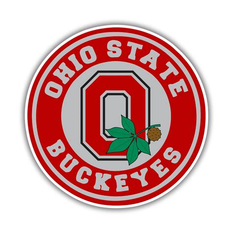 Ohio State Buckeyes Full Color Vinyl Decal – Custom Size – Sports ...