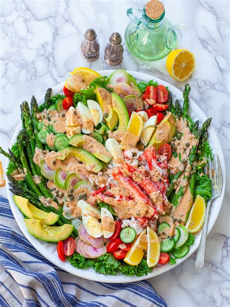 The Best Crab Louie Salad Recipe (video) - Tatyanas Everyday Food