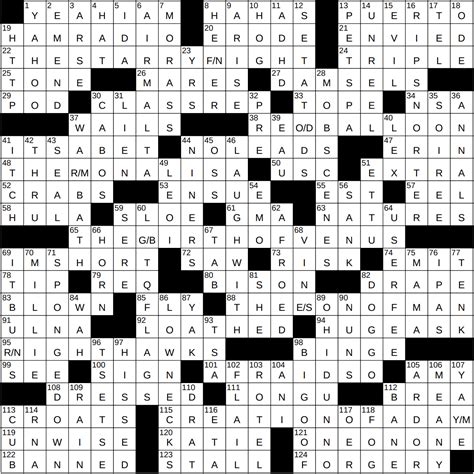 Englishman Crossword