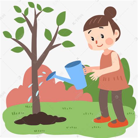 我给小树浇浇水——丰翼小学开展植树节实践教育活动