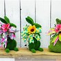 Image result for How to Decorate a Flocked Easter Bunny with Flowers