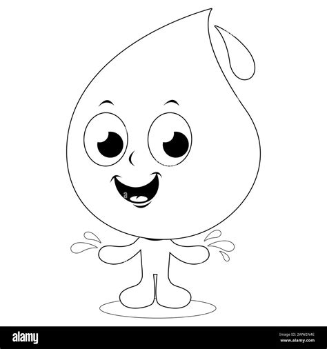 Water Droplet Clipart Black And White