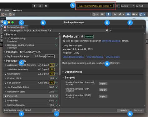 Unity Assets Explorer 的图像结果