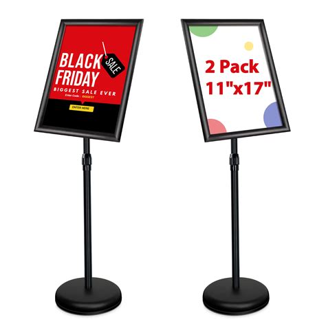 Gold Floor Standing Sign Holder at Isaac Macquarie blog