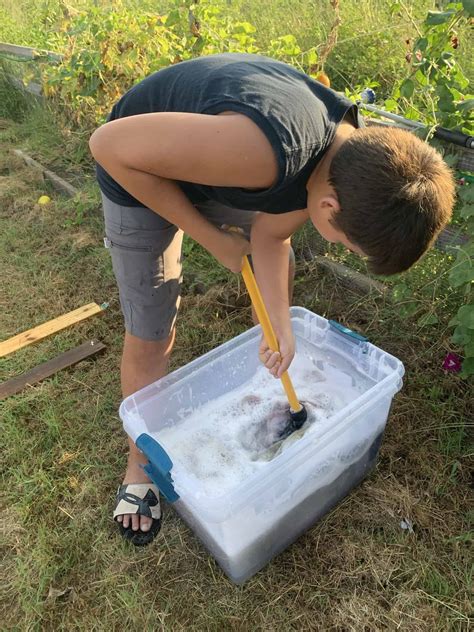 Hand Washing Laundry - 1 Powerful Skill - A Life On The Farm