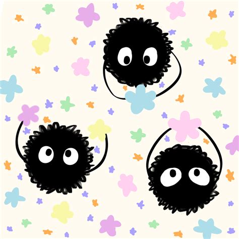 Spirited away soot sprite in 2025 | Spirited away soot sprites, Studio ...